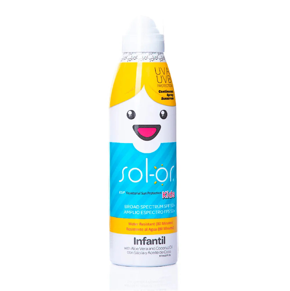 Kids Broad Spectrum SPF 50+ Continuous – Solor 177 mL