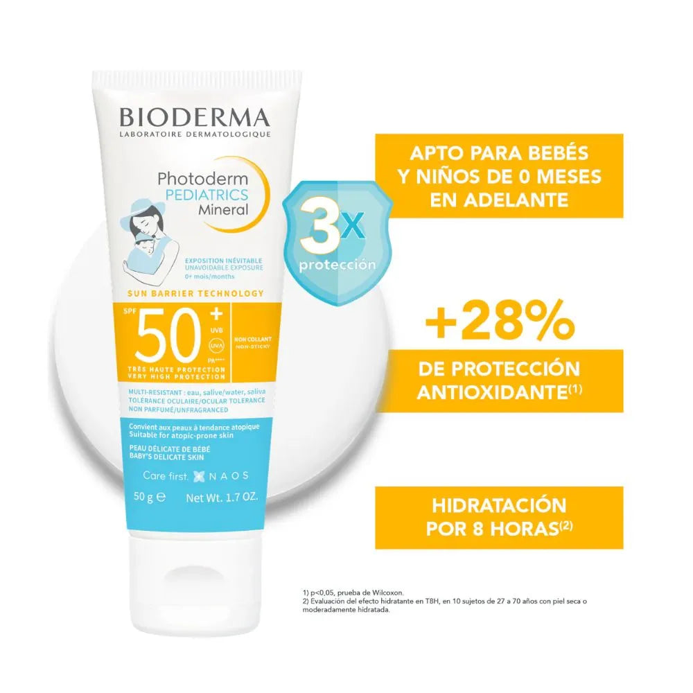 Photoderm Pediatrics Mineral SPF 50+ – Bioderma 50 mL