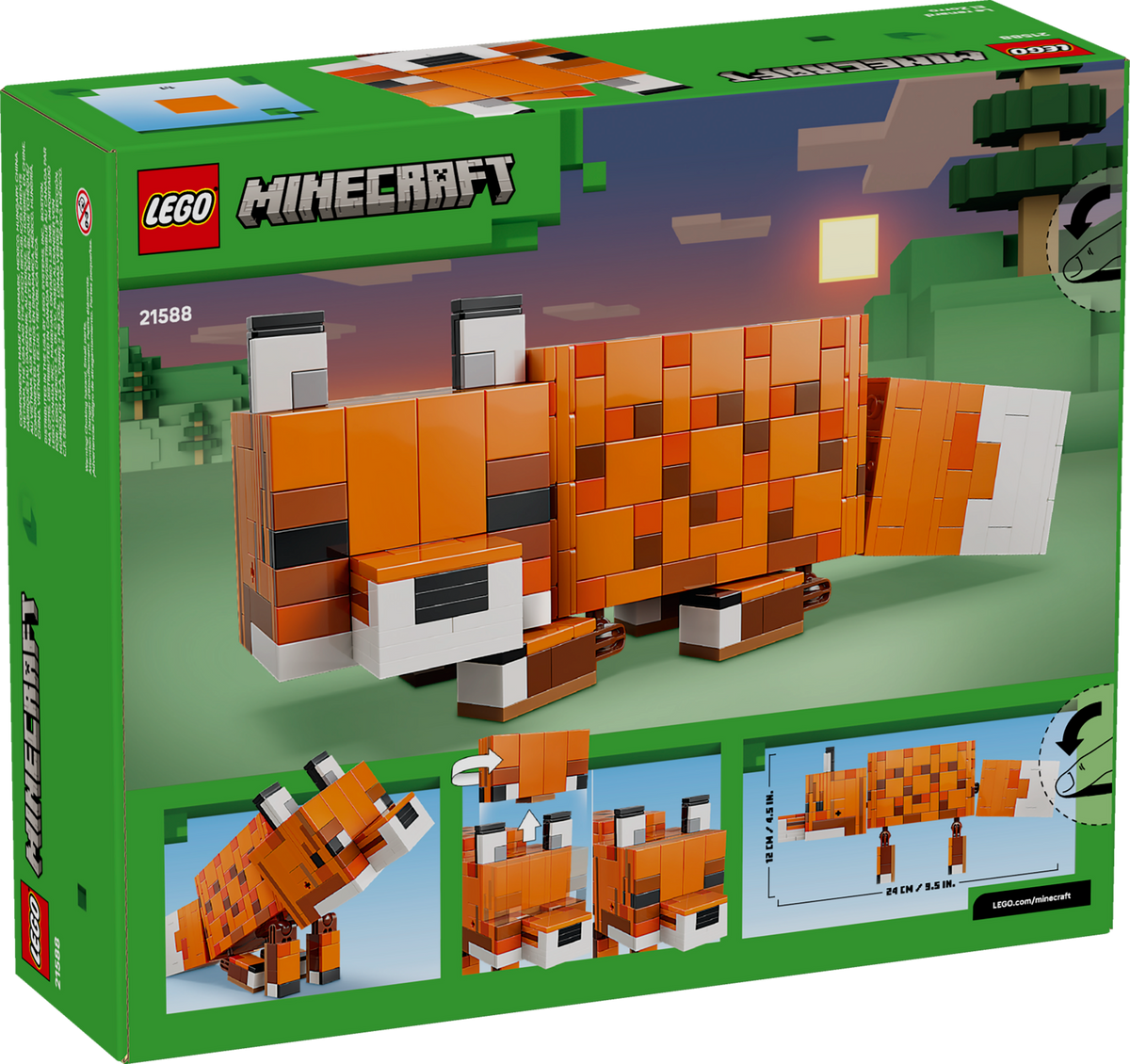 LEGO Minecraft El Zorro 21588