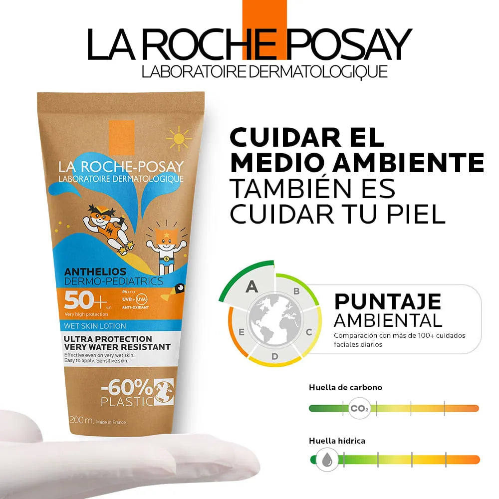 Wetskin Dermopediátrico Ecotubo - La Roche-Posay 200 ml