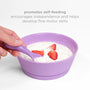 Ubbi 7-Piece Toddler Feeding Set Sugar Snap