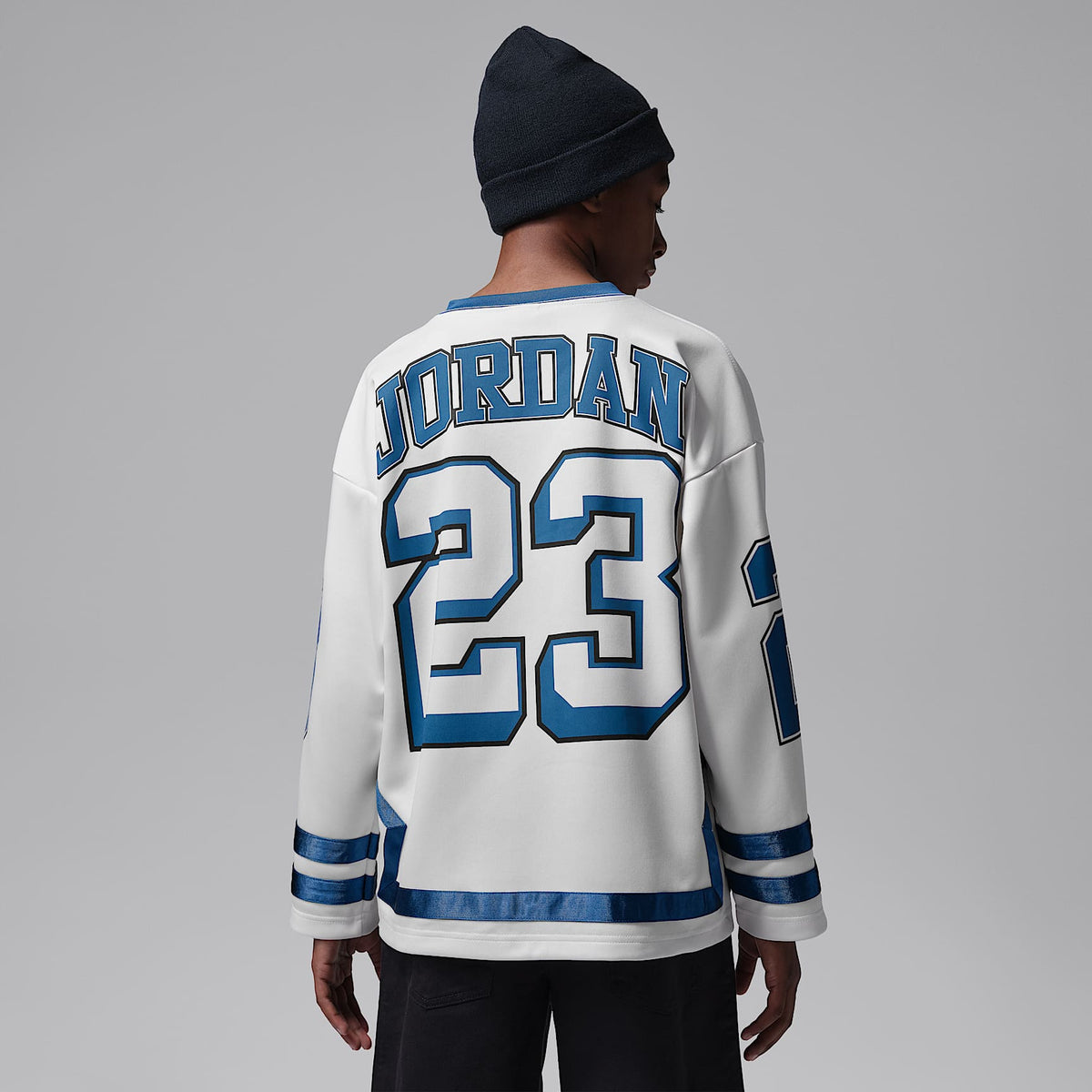 Jersey de hockey para niños talla grande 23 Jordan – Vela – vista 2