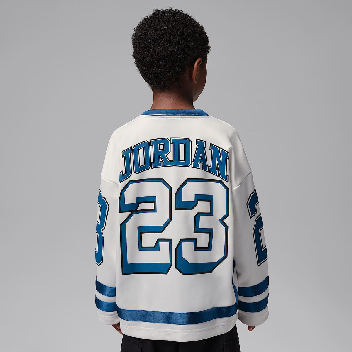 Jersey de hockey para niños talla pequeña 23 Jordan – Vela – vista 2