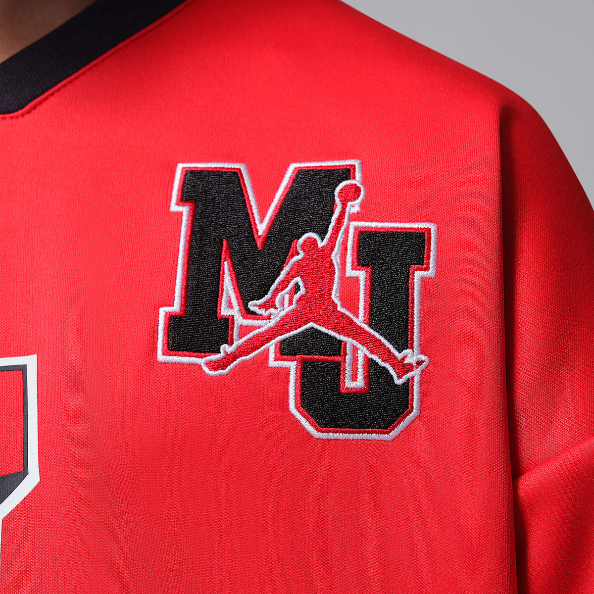 Jersey de hockey para niños talla grande 23 Jordan – Rojo universitario – vista 5