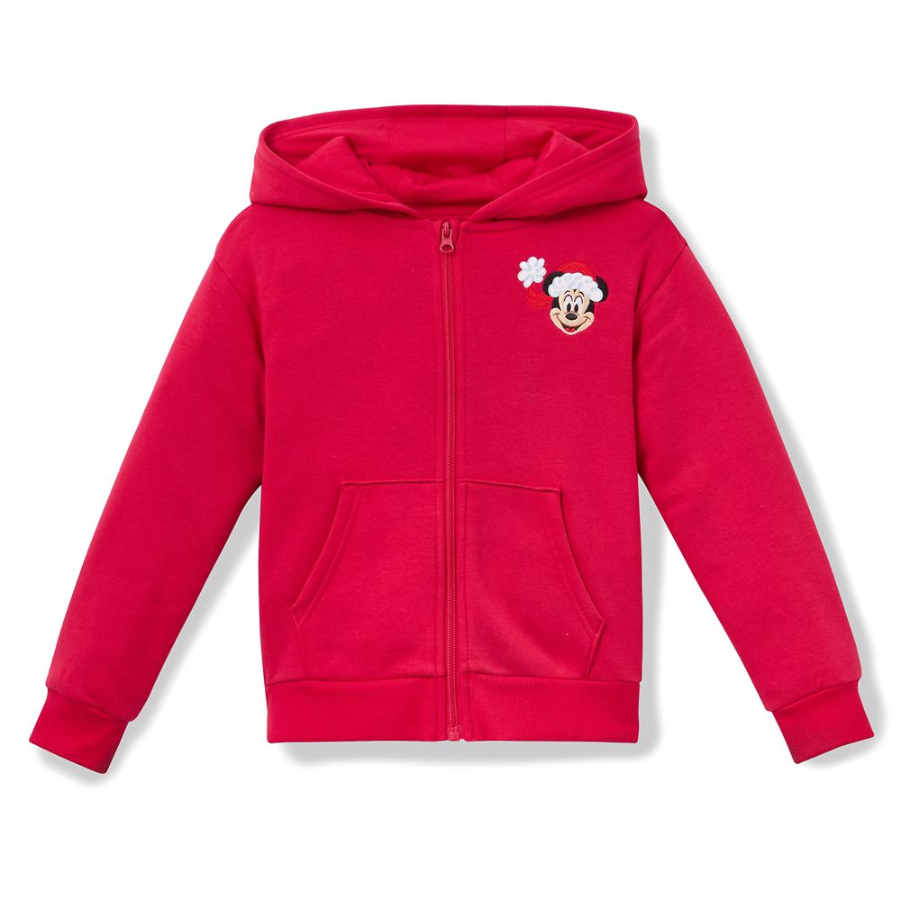 Chaqueta con Capucha Disney Santa Mickey Mouse para Niños