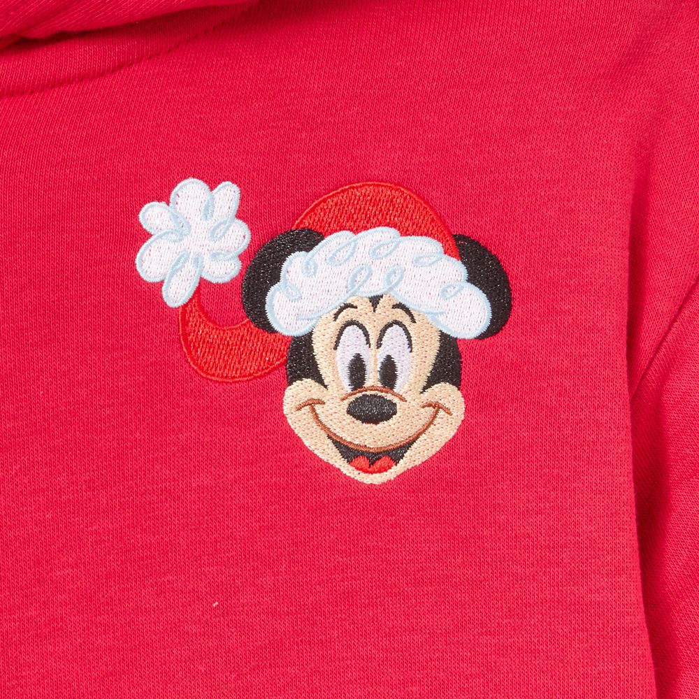 Chaqueta con Capucha Disney Santa Mickey Mouse para Niños