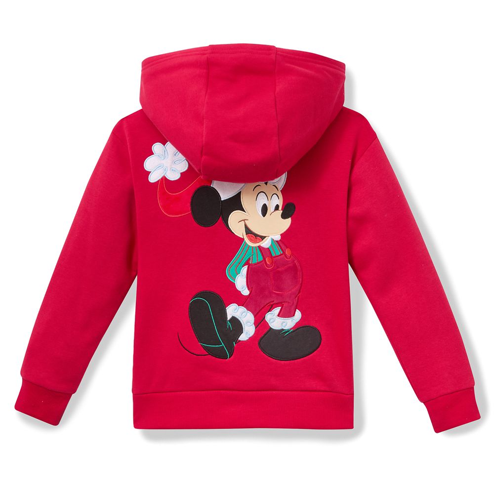Chaqueta con Capucha Disney Santa Mickey Mouse para Niños