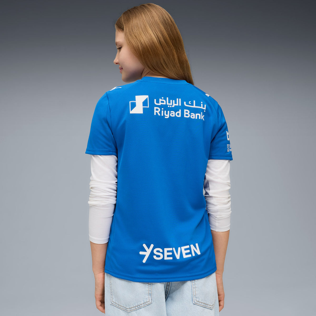 Jersey de futbol local réplica del Al-Hilal SFC 25/26 para niños grandes – Blue Intense-Blazing Blue – vista 4