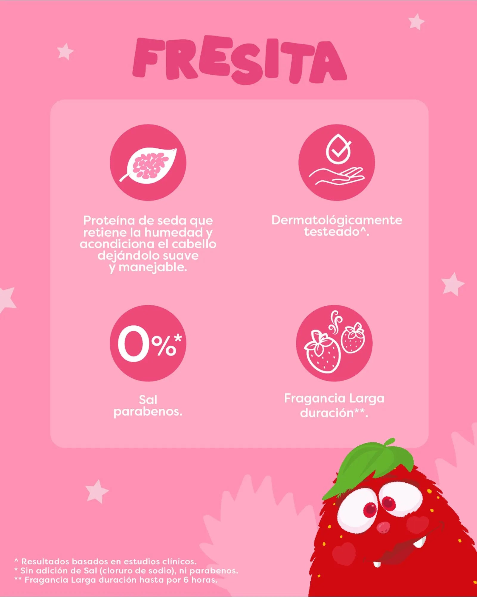 Shampoo Fresita Edición Especial Muss Kids 400 mL