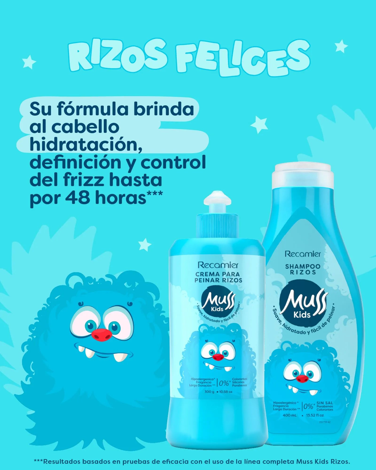 Crema para peinar rizos Muss Kids 300 g