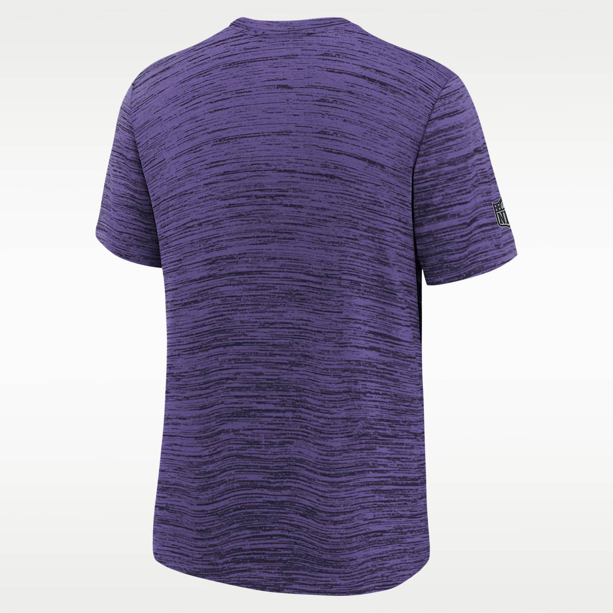 Playera Nike Dri-FIT de la NFL para niños talla grande Baltimore Ravens Sideline Team Issue Velocity – Morado – vista 2