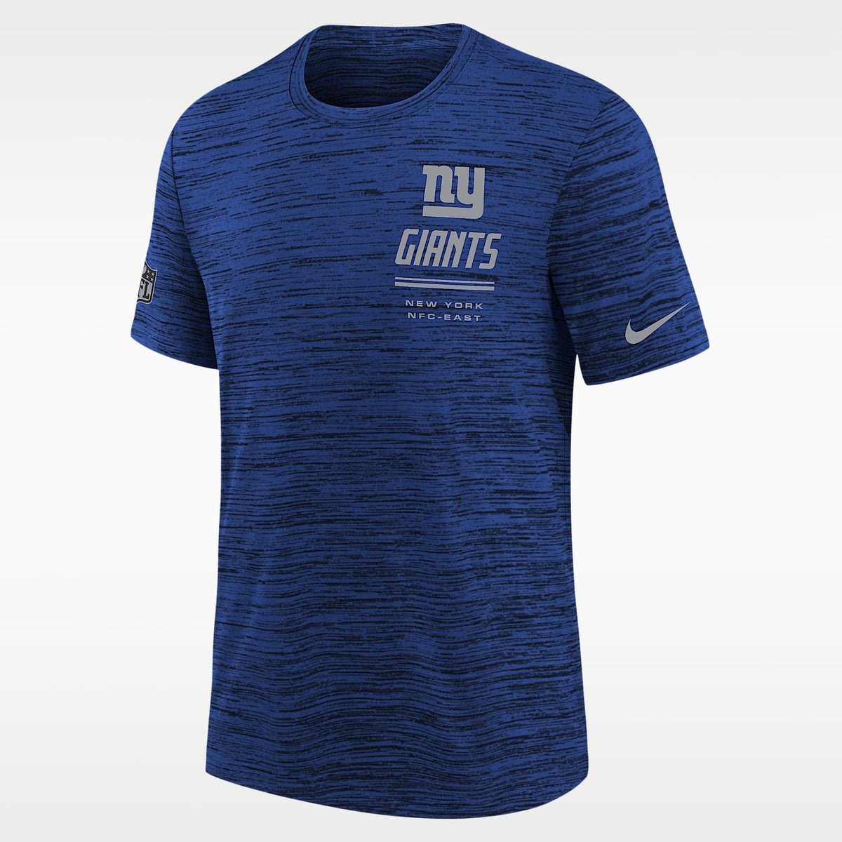 Playera Nike Dri-FIT de la NFL para niños talla grande New York Giants Sideline Team Issue Velocity – Royal – vista 1
