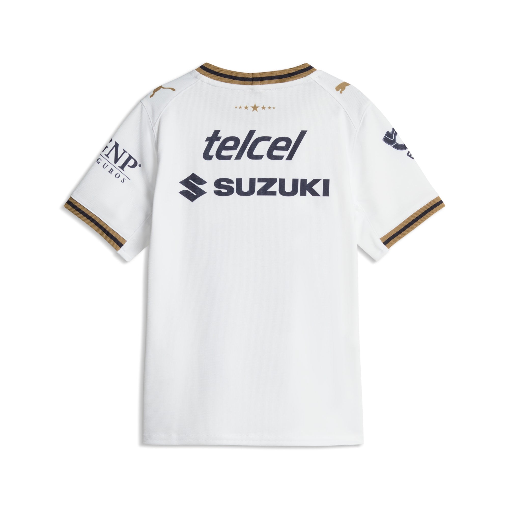Jersey de futbol para infantes Pumas UNAM Visita Estadio 26/27 – PUMA WHITE – vista 2