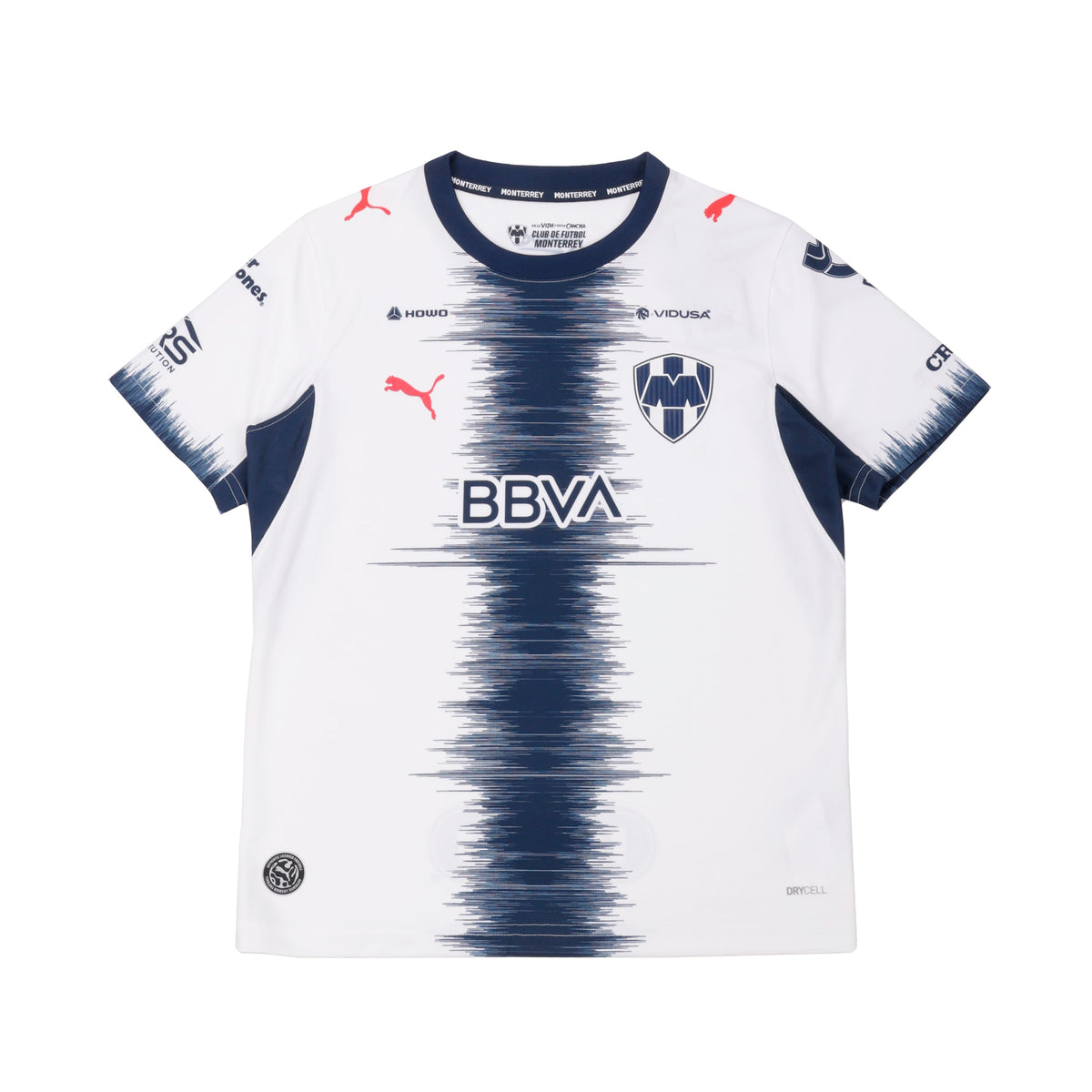 Jersey de futbol para infantes CF Monterrey Estadio Visita 26/27 – PUMA WHITE – vista 1
