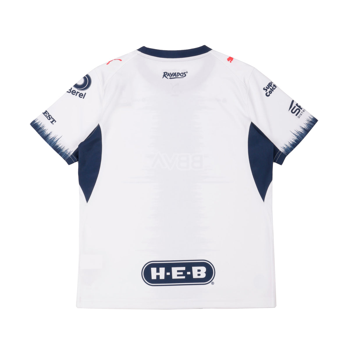 Jersey de futbol para infantes CF Monterrey Estadio Visita 26/27 – PUMA WHITE – vista 2