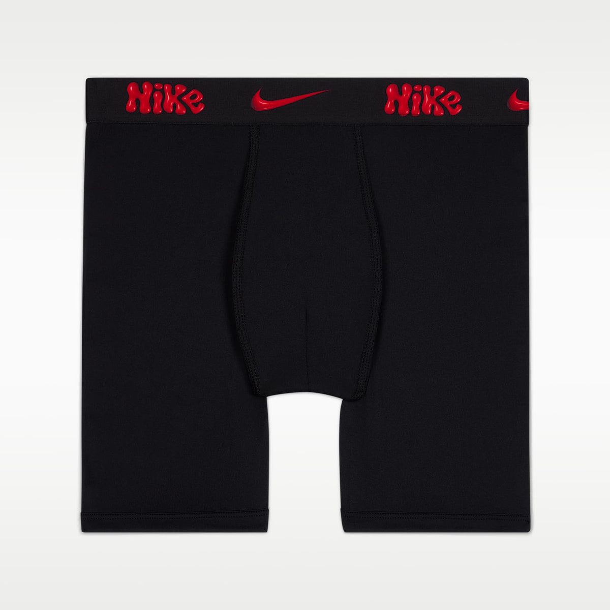 Ropa interior larga estampada Dri-FIT para niños talla grande (paquete de 2) Nike – Azul marino medianoche – vista 3
