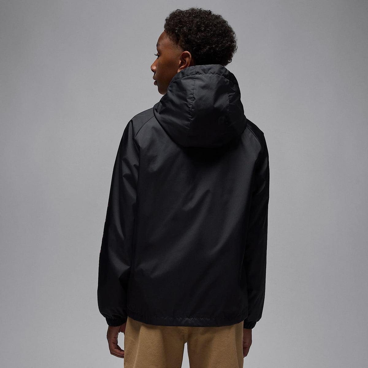 Chamarra 3 en 1 System Jordan para niño talla grande – Negro – vista 2