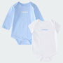 Conjunto adidas 3-Piece Linear Logo Bodyshirt & Pant para Bebés y Niños Pequeños
