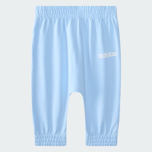 Conjunto adidas 3-Piece Linear Logo Bodyshirt & Pant para Bebés y Niños Pequeños