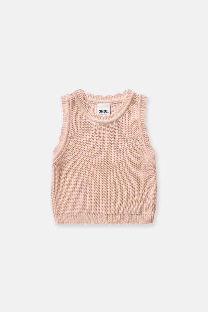 Conjunto de vestido y chaleco para bebé niña