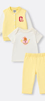 Conjunto 3 Piezas OFFCORSS para Bebé Niña