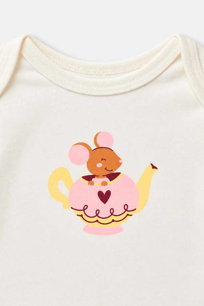 Conjunto 3 Piezas OFFCORSS para Bebé Niña