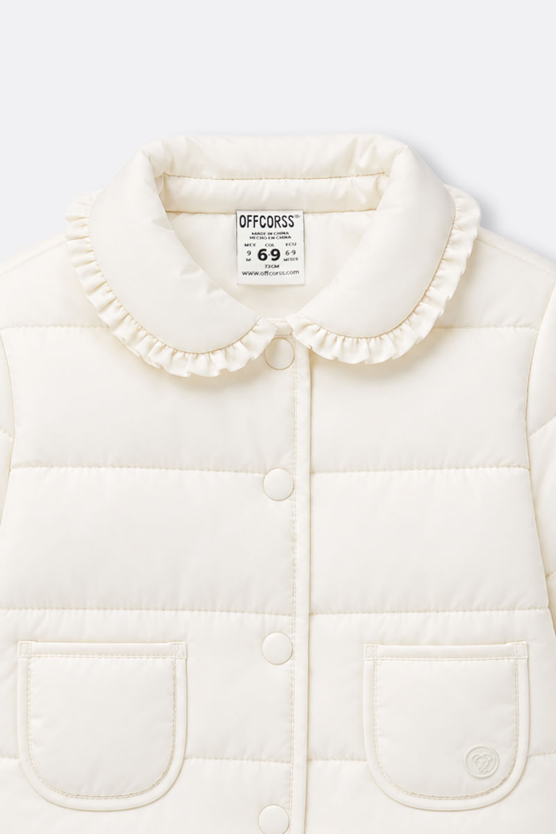 Chaqueta Enguatada OFFCORSS para Bebé Niña