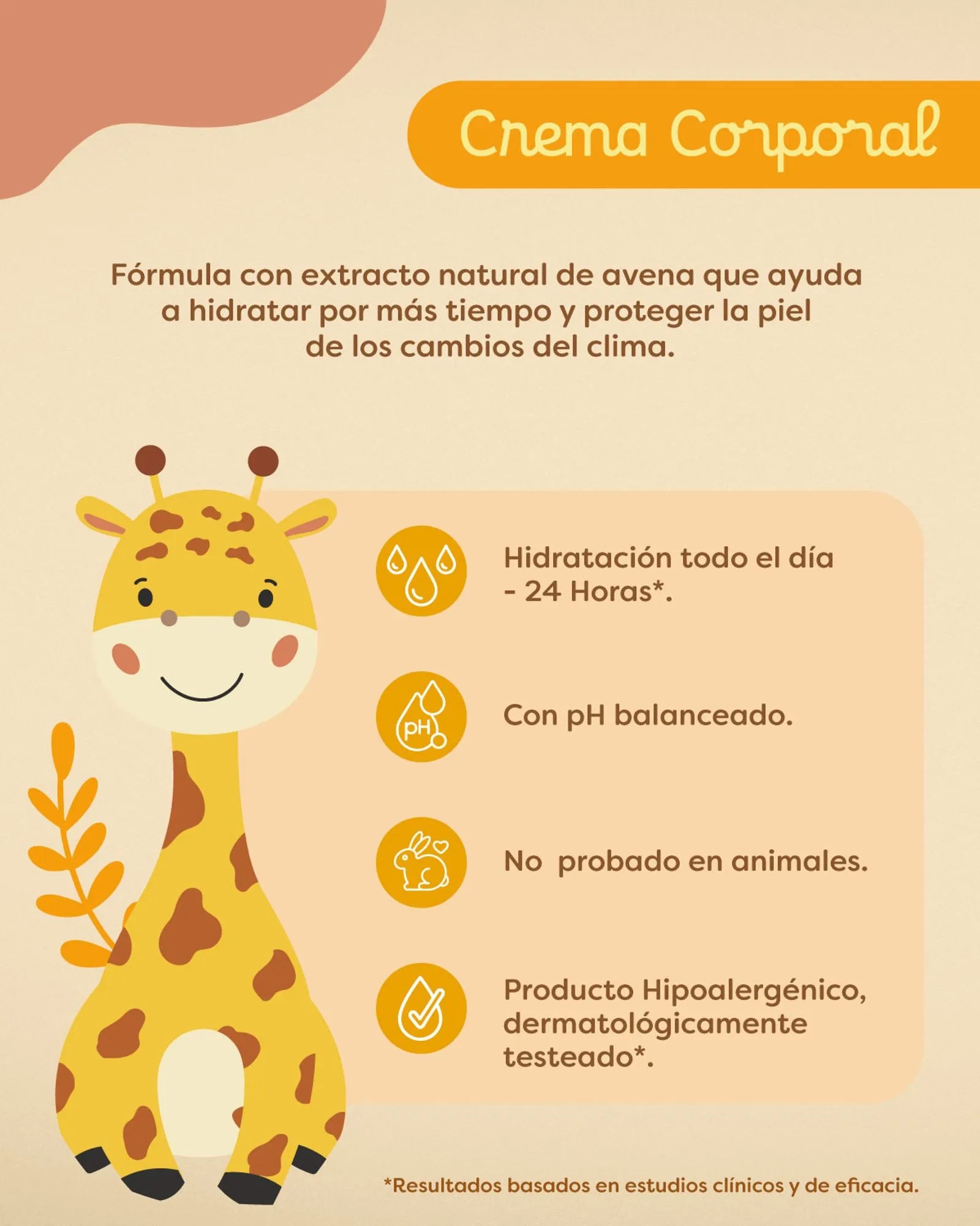 Crema corporal avena y seda Muss Baby 400 mL