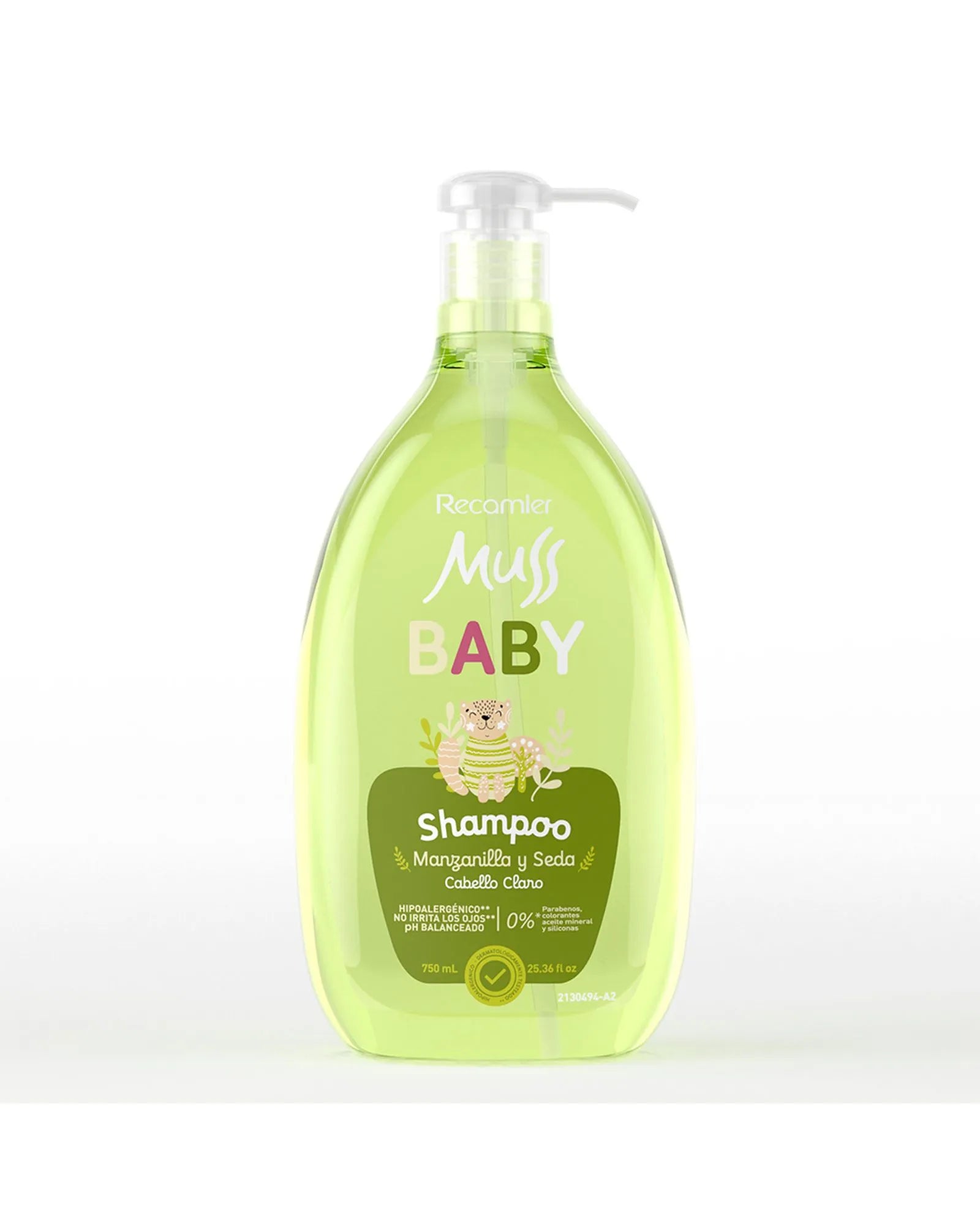 Shampoo Muss Baby Manzanilla 750 mL