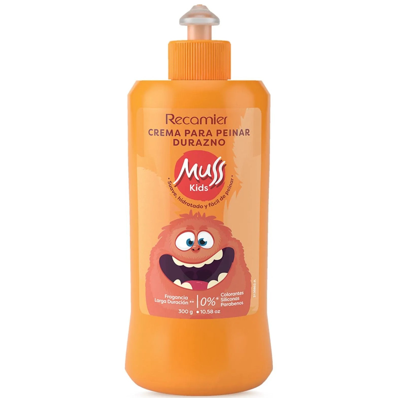 Crema para peinar durazno Muss Kids 300 g