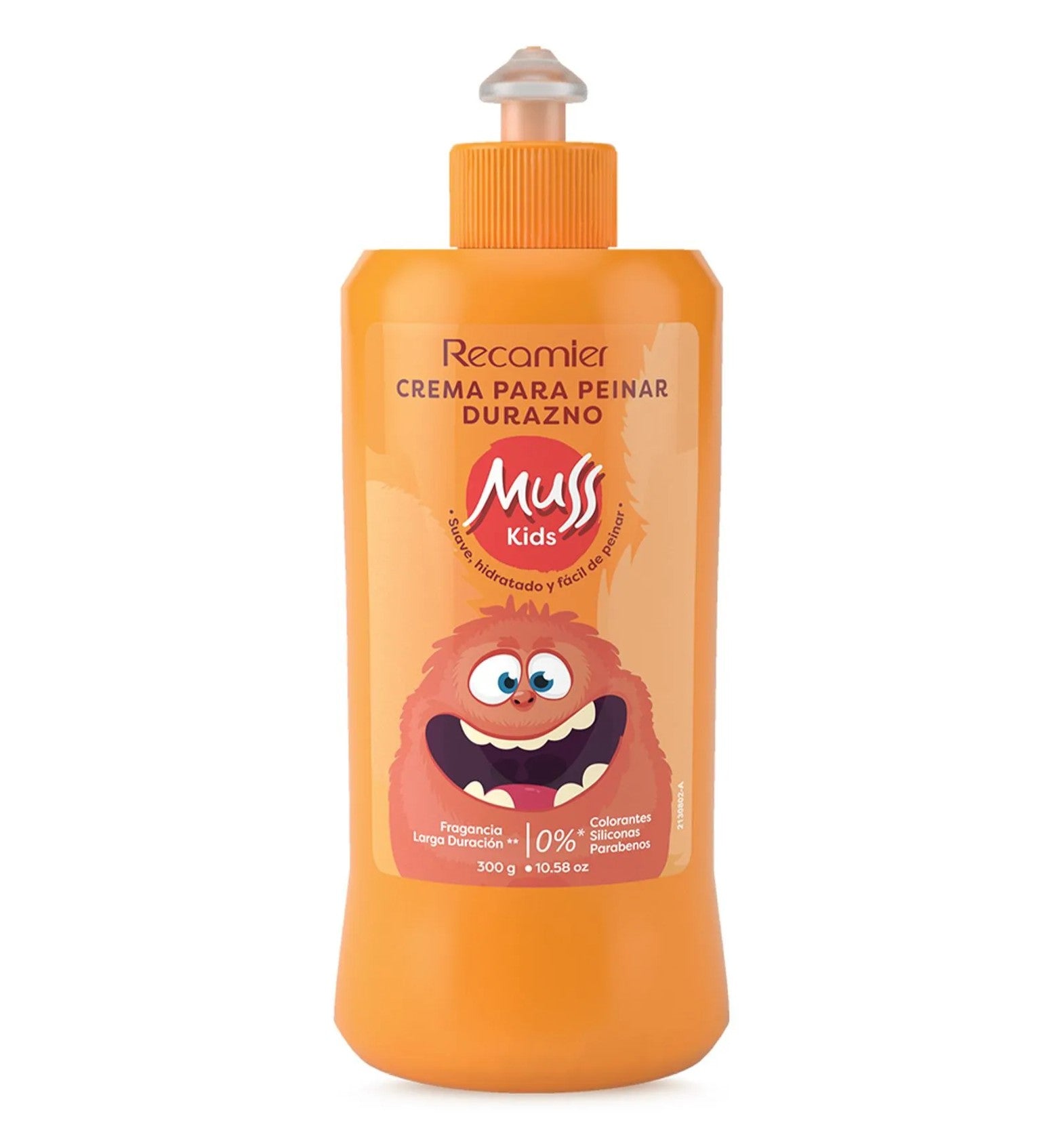 Crema para peinar durazno Muss Kids 300 g
