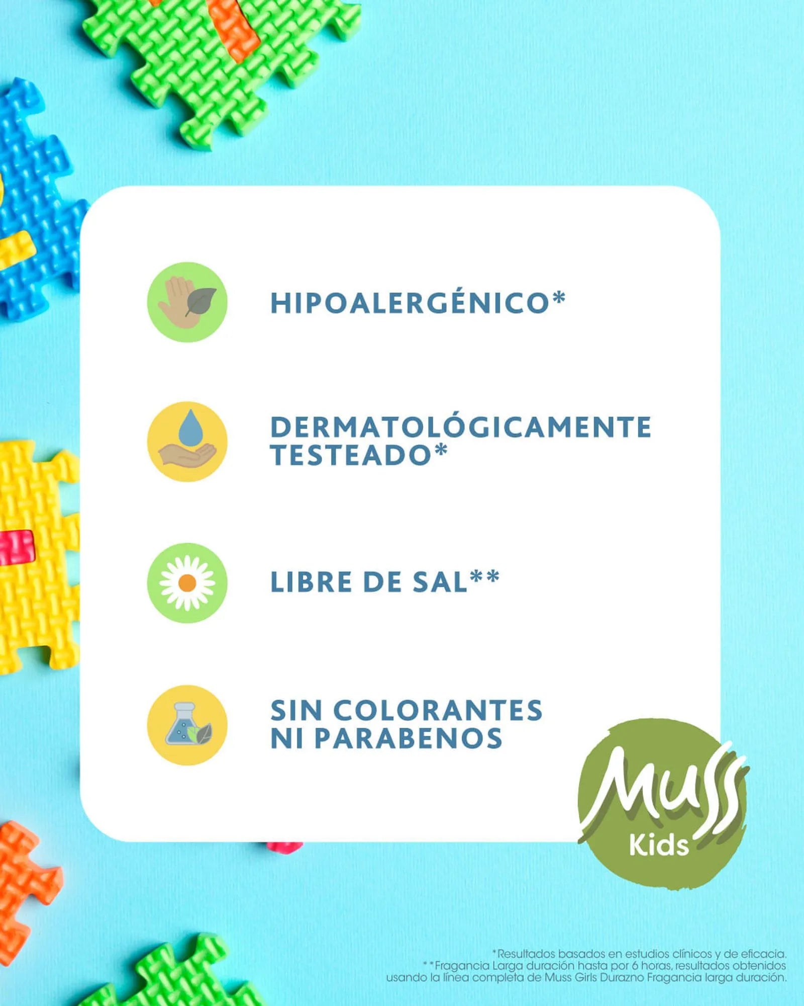Acondicionador Manzanilla Muss Kids 400 mL