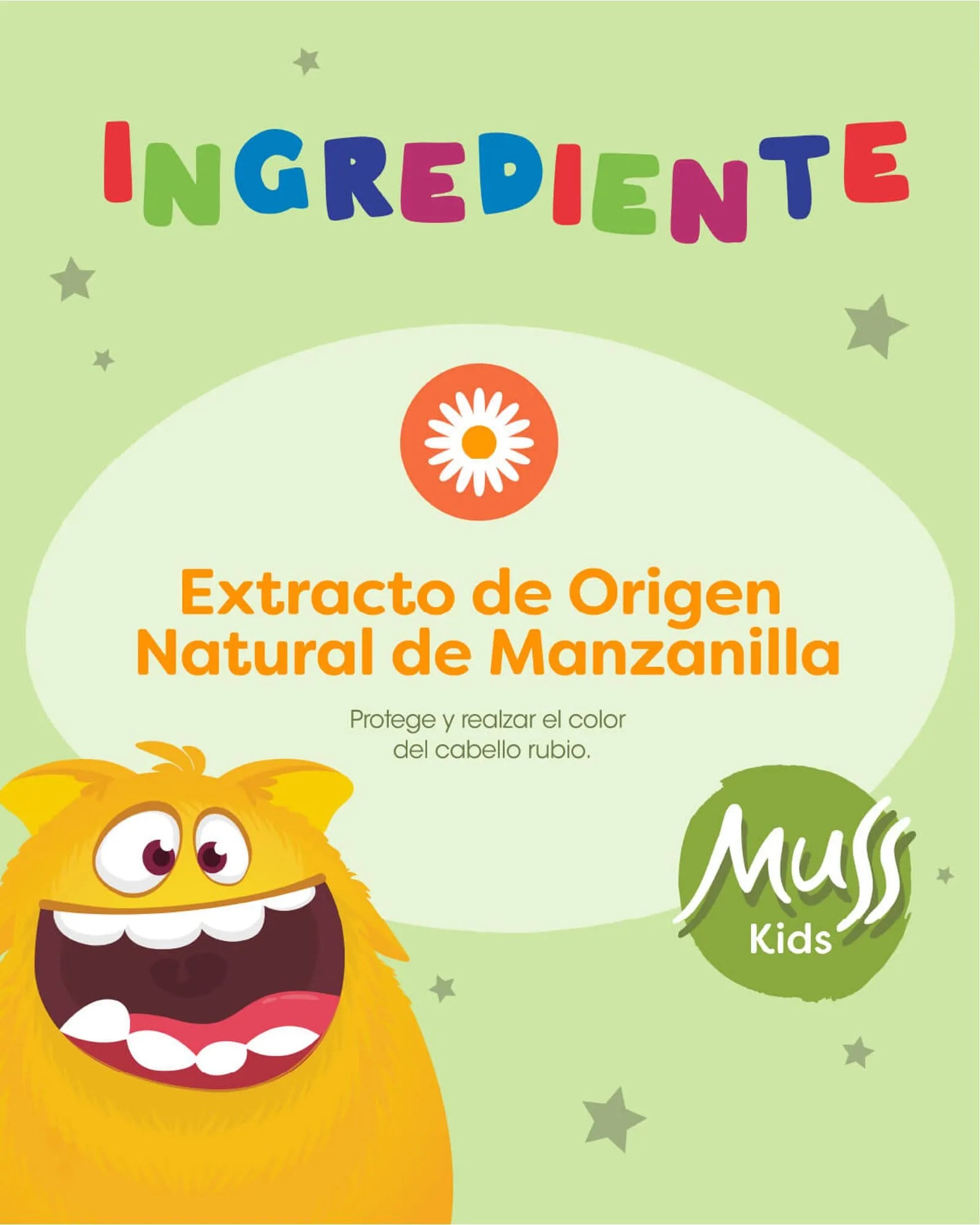 Shampoo Muss Kids Manzanilla 400 mL