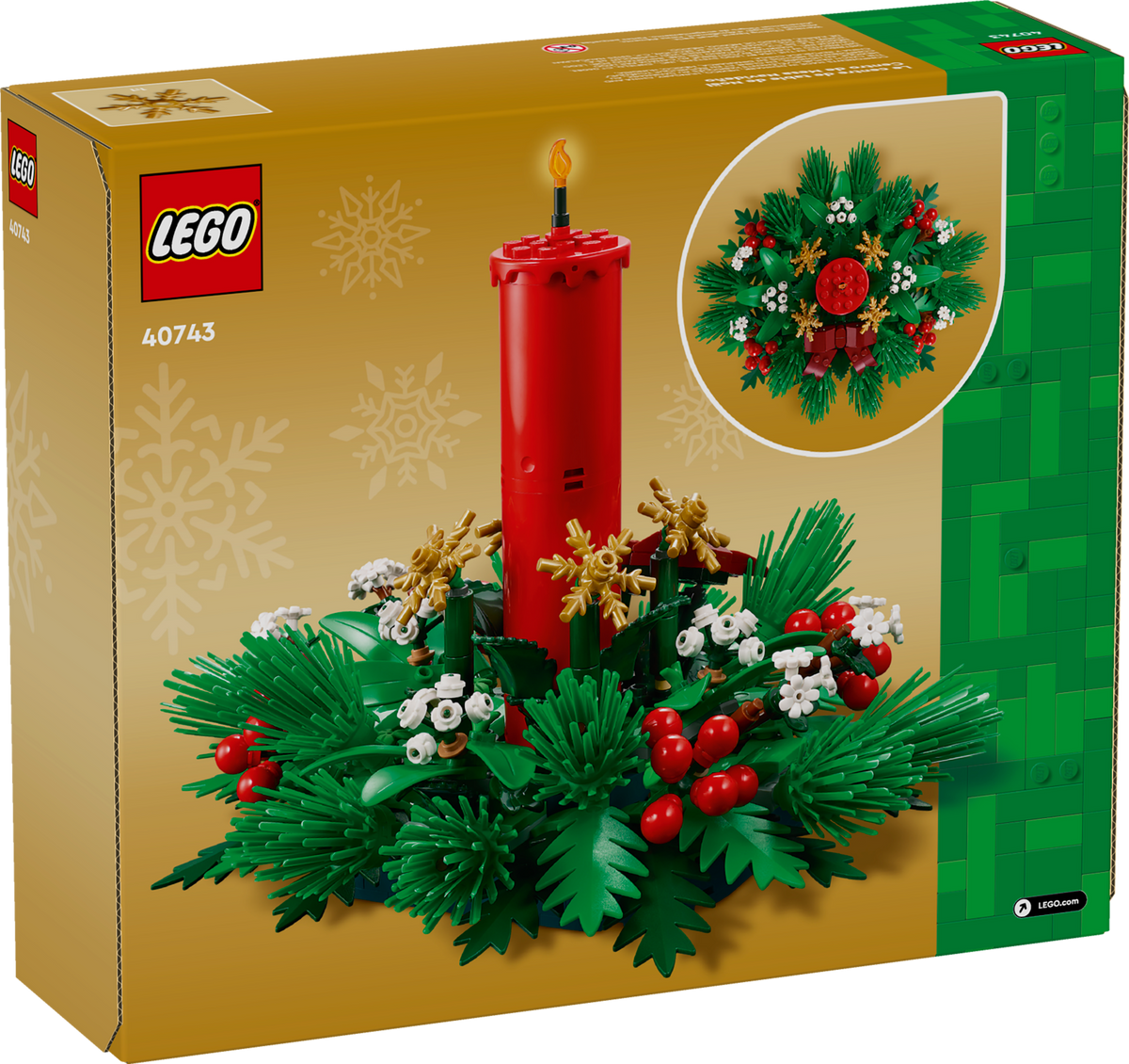 LEGO Otros Centro de Mesa Navideño 40743