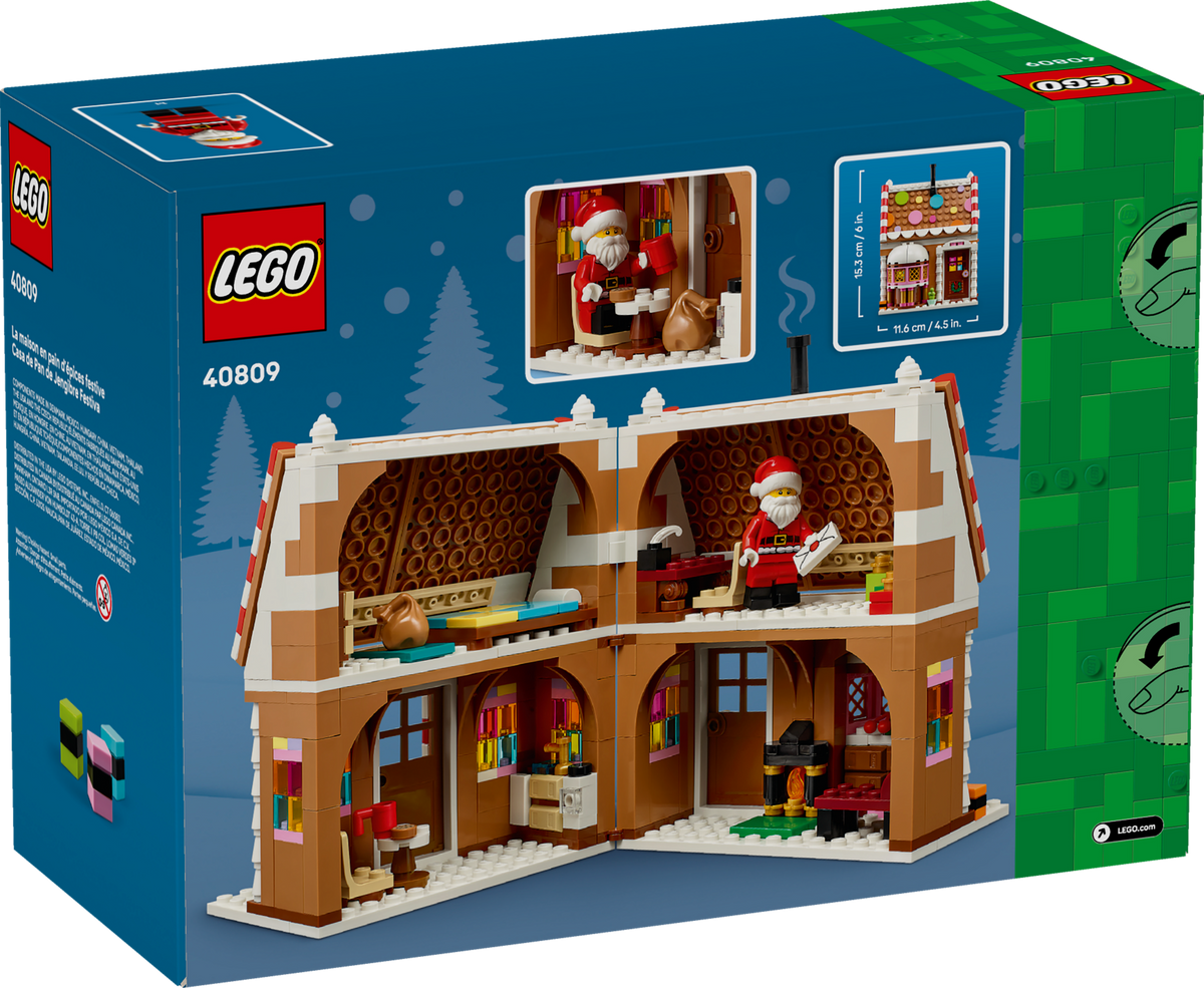 LEGO Festive Gingerbread House 40809
