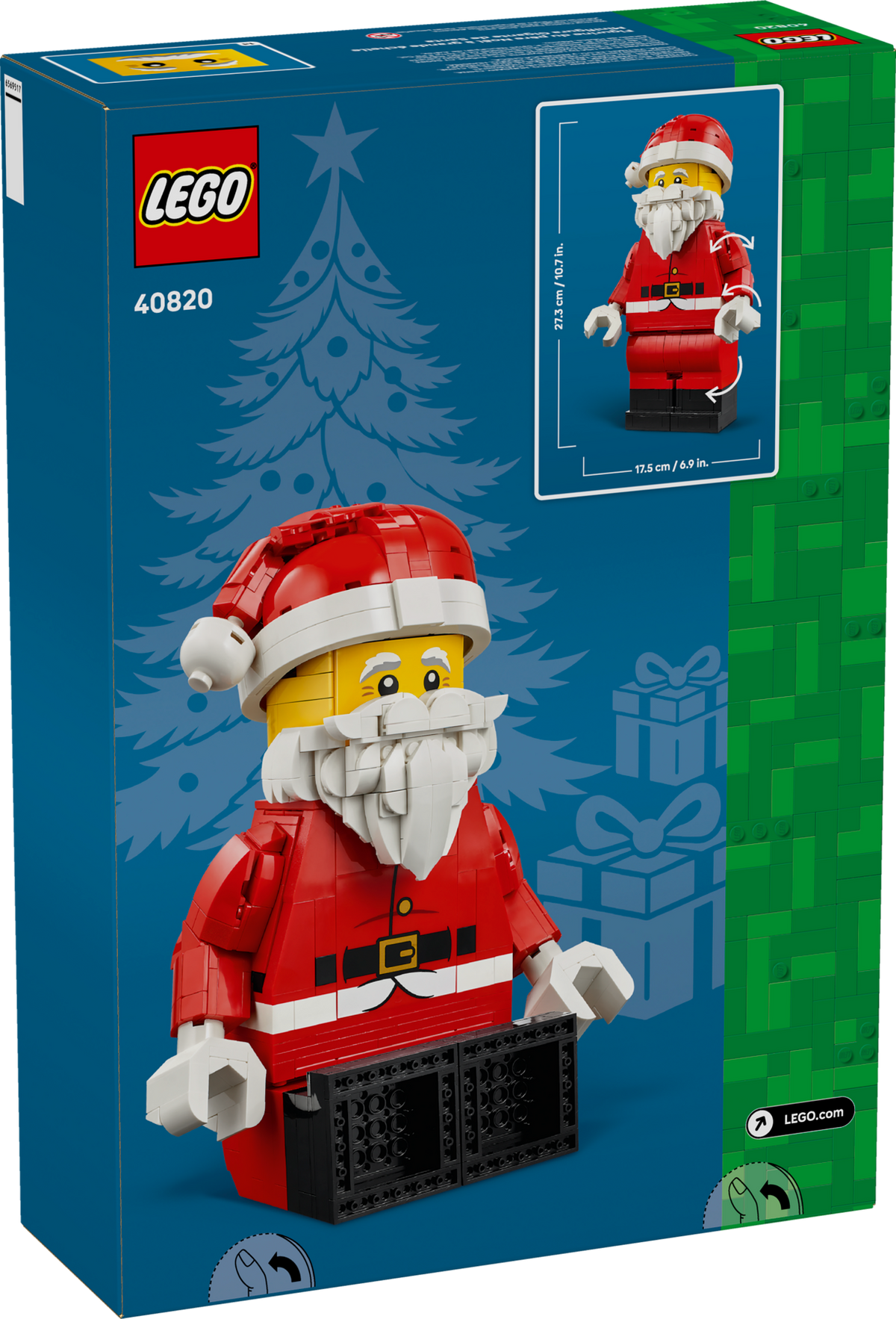 LEGO Minifigures Minifigura de Papá Noel a Gran Escala 40820