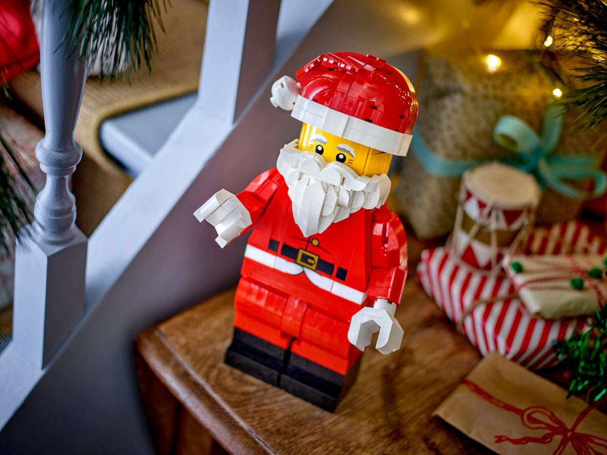 LEGO Minifigures Minifigura de Papá Noel a Gran Escala 40820