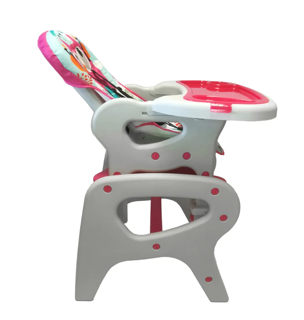 Silla Comedor 2en1 - Rosado - Priori