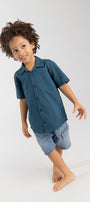 Camisa OFFCORSS Manga Corta en Algodón para Niño