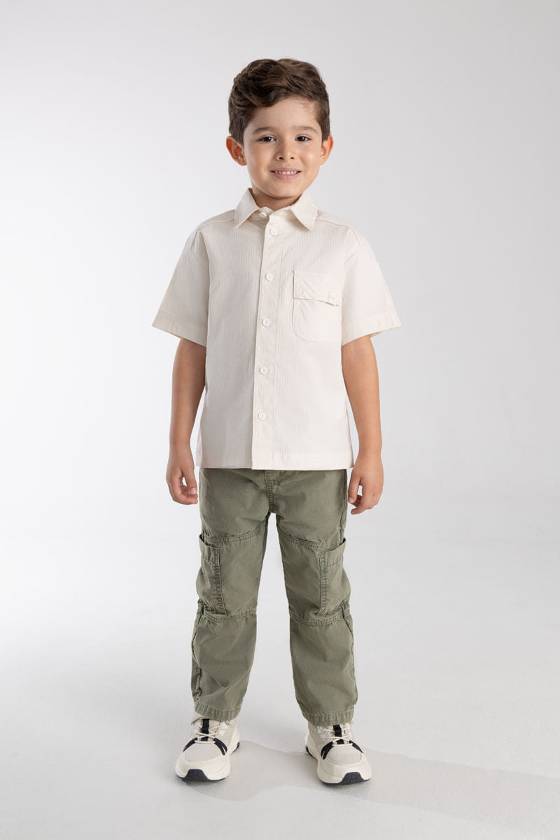 Pantalón OFFCORSS con Bolsillos Cargo para Niño