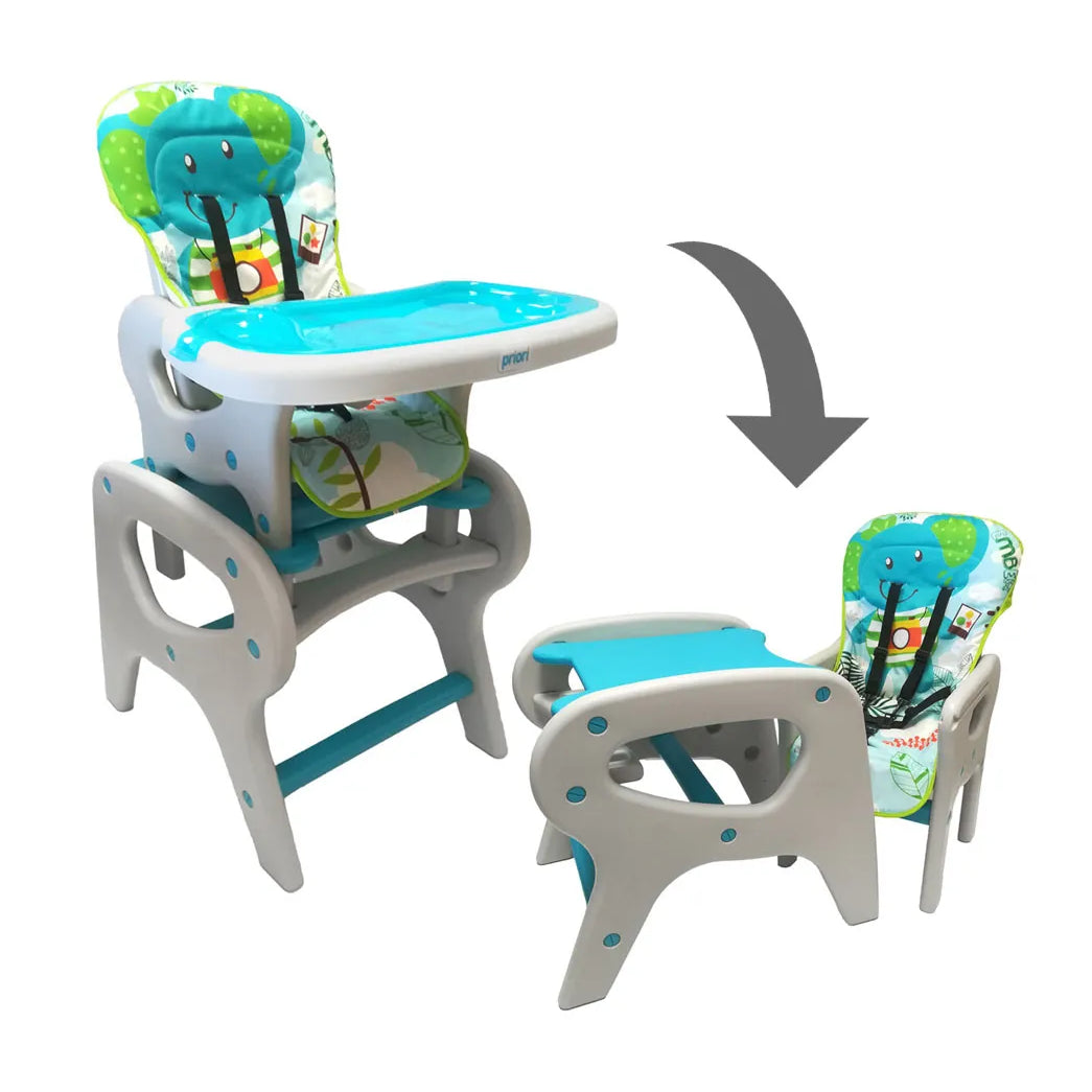 Silla Comedor 2en1 - Verde - Priori