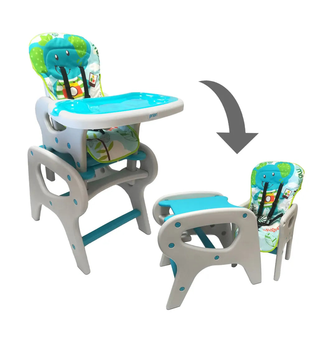 Silla Comedor 2en1 - Verde - Priori