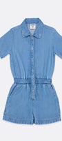 Enterizo Corto OFFCORSS Denim para Niña