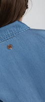 Enterizo Corto OFFCORSS Denim para Niña