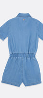 Enterizo Corto OFFCORSS Denim para Niña