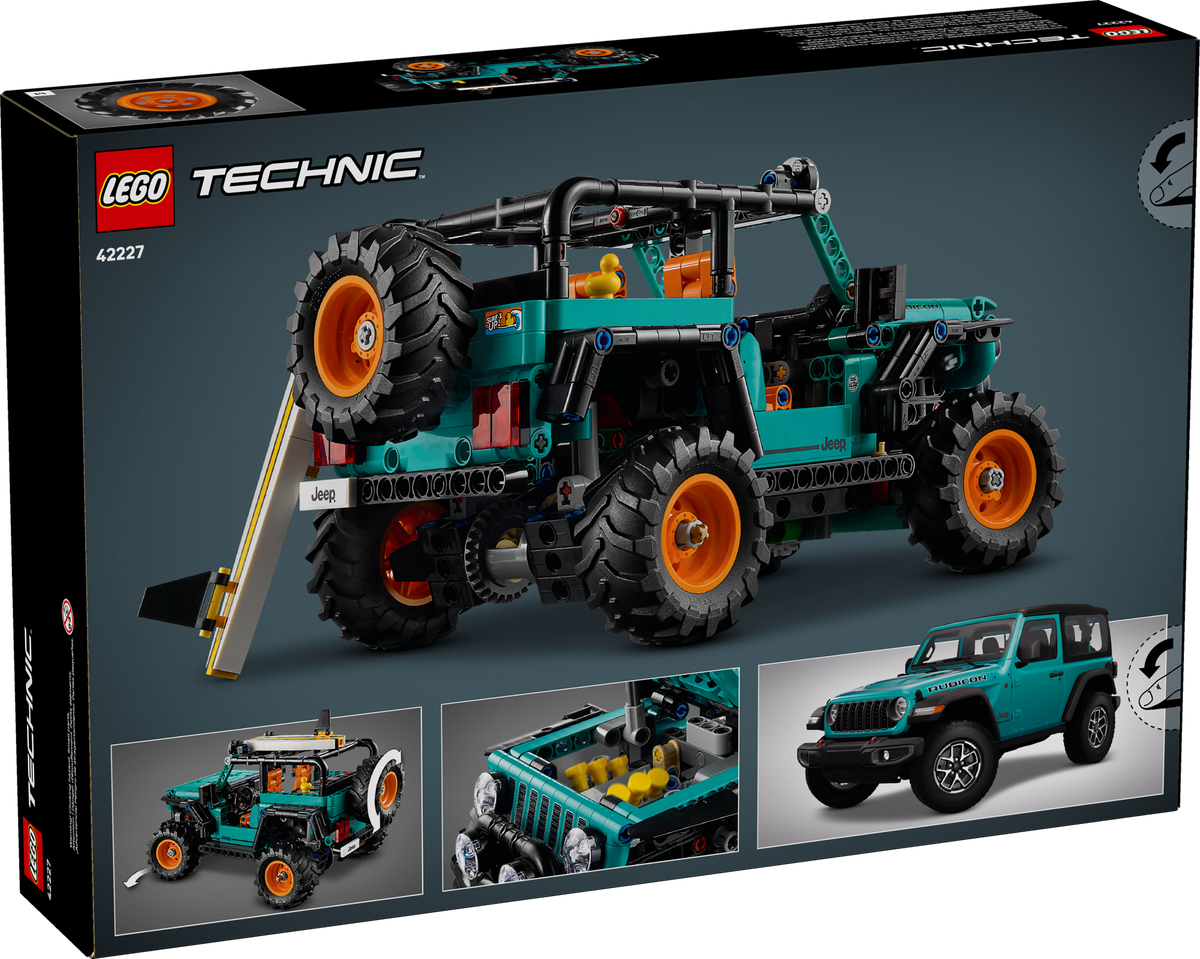 LEGO Technic Jeep Wrangler Rubicon SUV 42227