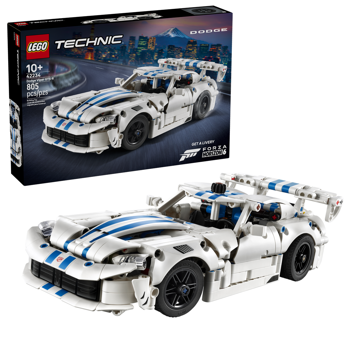 LEGO Technic Dodge Viper GTS-R Sports Car 42234