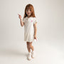 Vestido OFFCORSS Manga Corta Cuello Polo para Niña