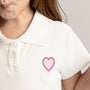 Vestido OFFCORSS Manga Corta Cuello Polo para Niña