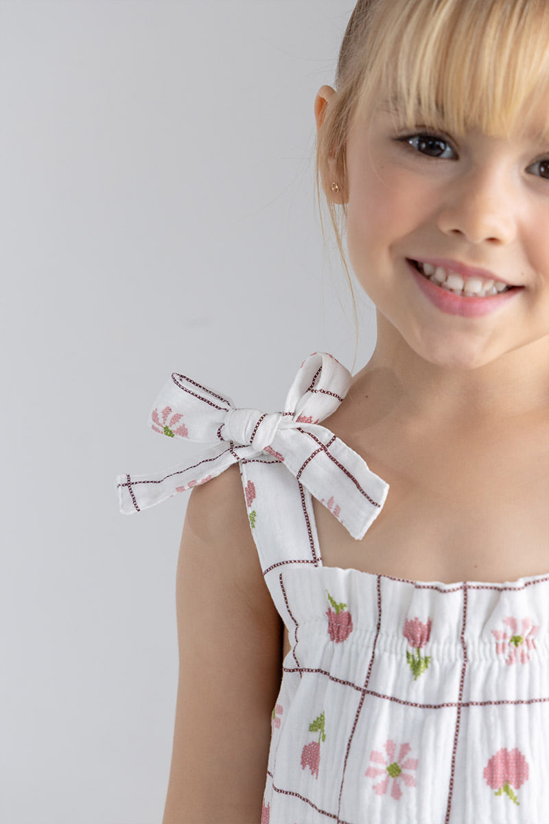 Vestido Estampado Floral OFFCORSS para Niña